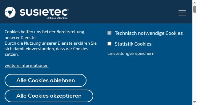Screenshot of susietec.com