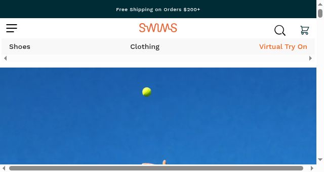 Screenshot of swims.com