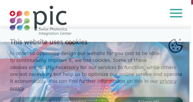 Screenshot of swiss-pic.ch