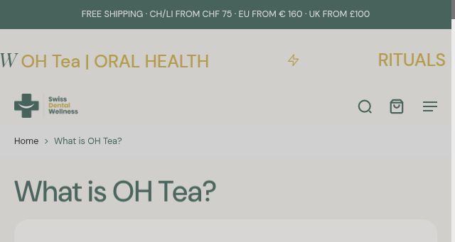 Screenshot of swissdentalwellness.ch