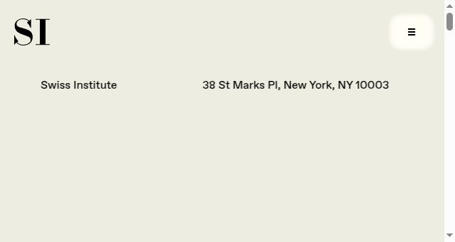 Screenshot of swissinstitute.net