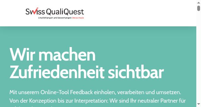 Screenshot of swissqualiquest.ch