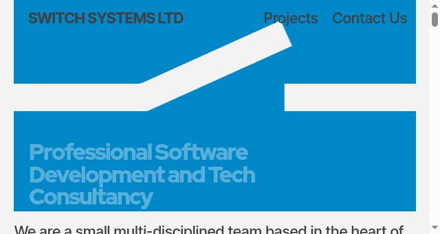 Screenshot of switchsystems.co.uk