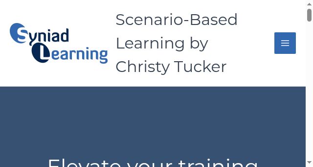 Screenshot of syniadlearning.com