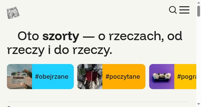 Screenshot of szorty.space