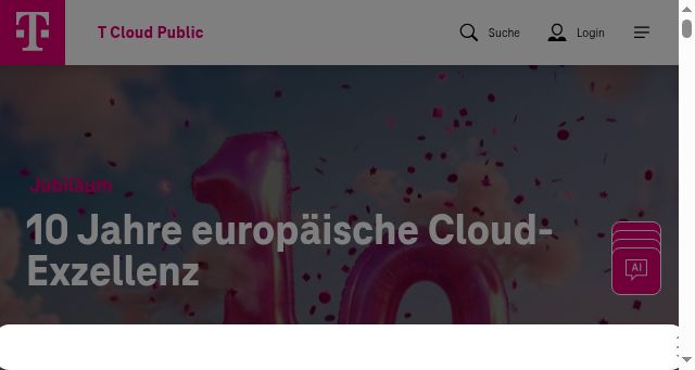 Screenshot of t-cloud.com