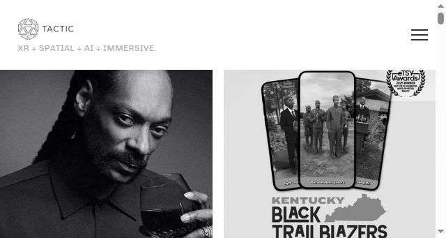 Screenshot of tactic.studio