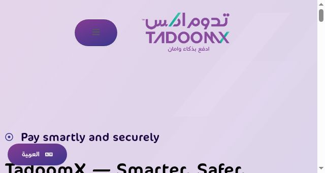 Screenshot of tadoomx.om