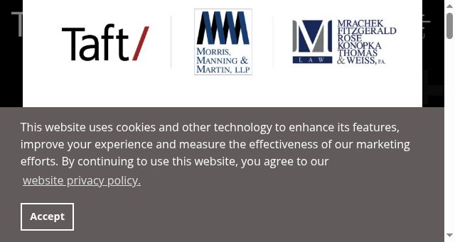 Screenshot of taftlaw.com