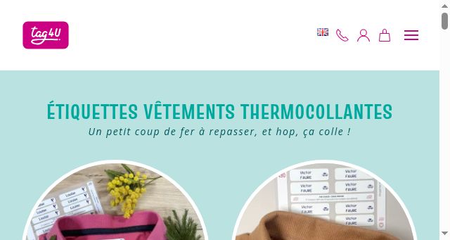 Screenshot of tag4u.fr