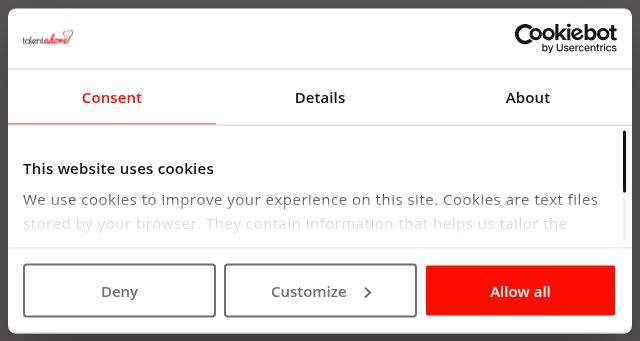 Screenshot of talentadore.com