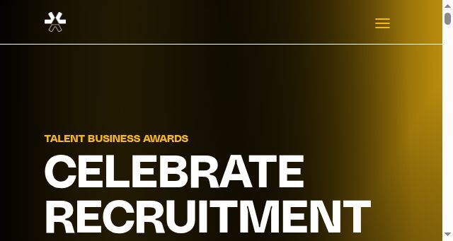 Screenshot of talentbusinessawards.com