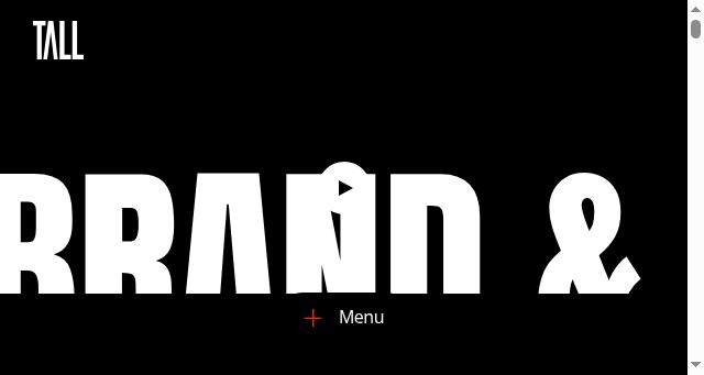 Screenshot of tall.agency