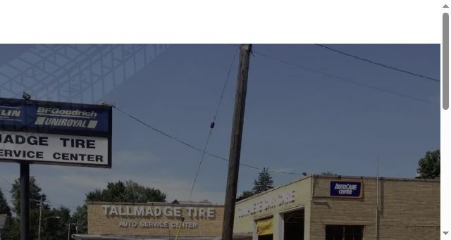 Screenshot of tallmadgetireofcortland.com