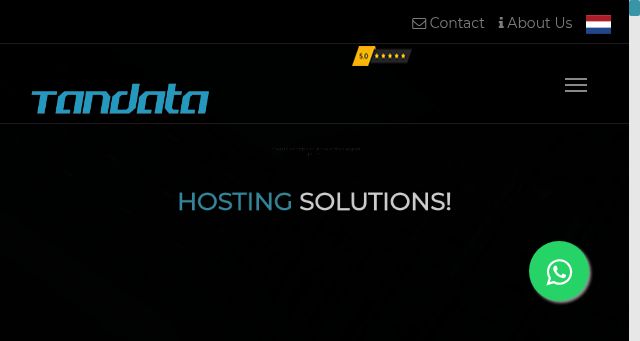 Screenshot of tandata.io