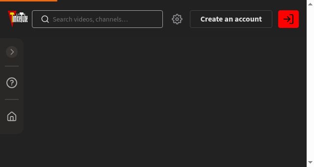 Screenshot of tankie.tube
