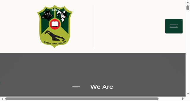 Screenshot of tardi.ac.za