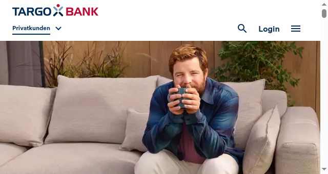 Screenshot of targobank.de