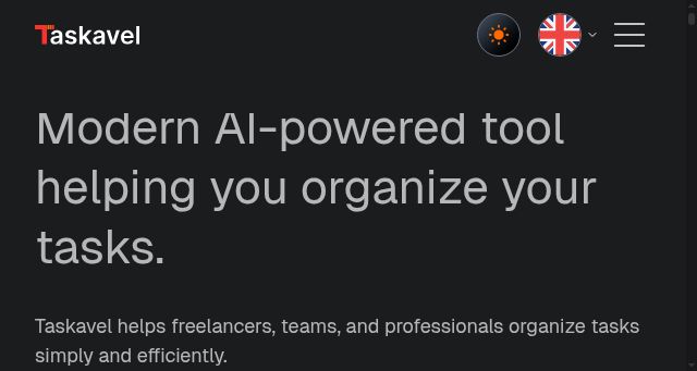 Screenshot of taskavel.com