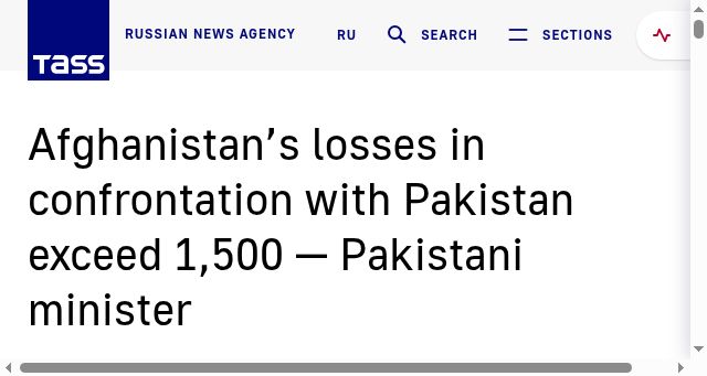 Screenshot of tass.com