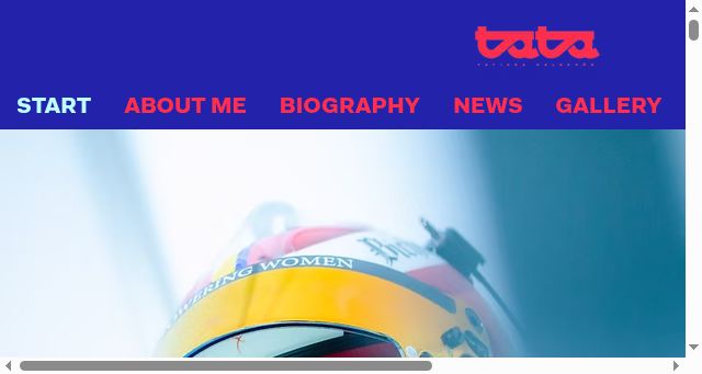 Screenshot of tatianacalderon.com