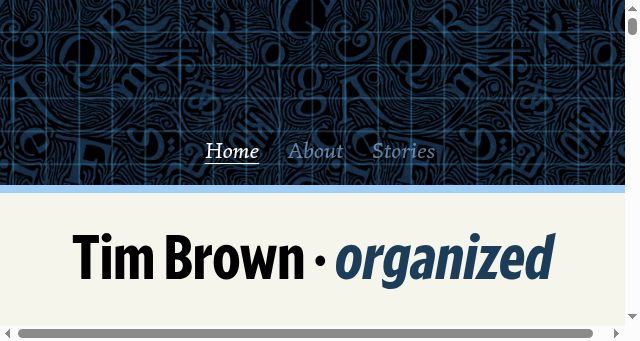 Screenshot of tbrown.org