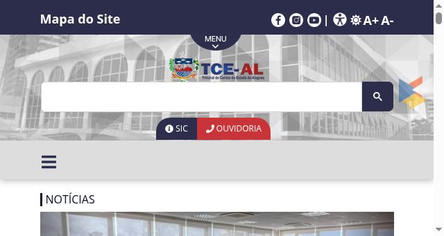 Screenshot of tceal.tc.br