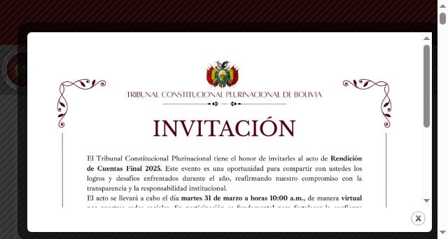 Screenshot of tcpbolivia.bo