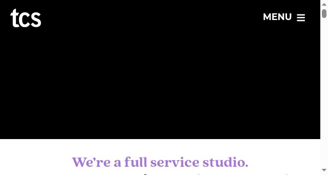 Screenshot of tcs.design