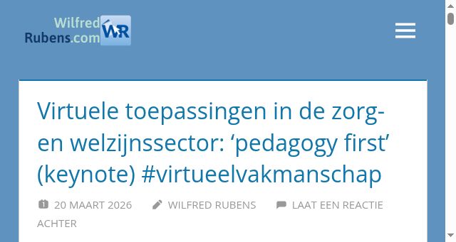 Screenshot of te-learning.nl