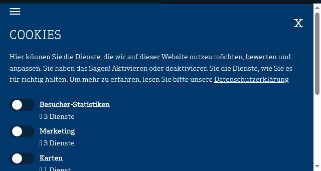 Screenshot of teamblau.com