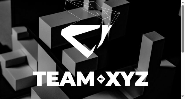 Screenshot of teamof.xyz