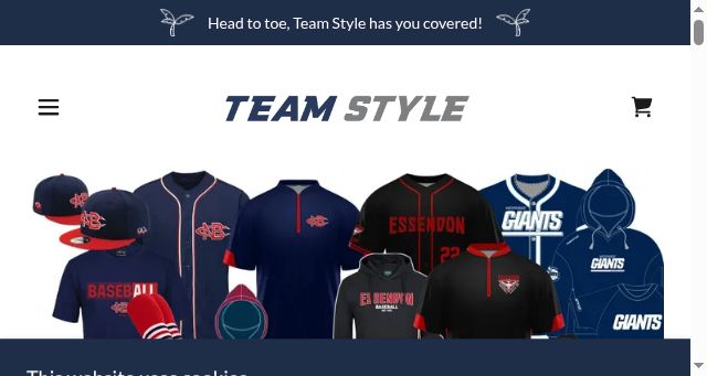 Screenshot of teamstyle.com.au