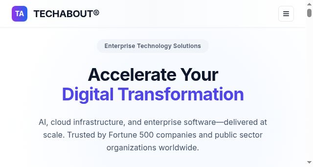 Screenshot of techabout.com