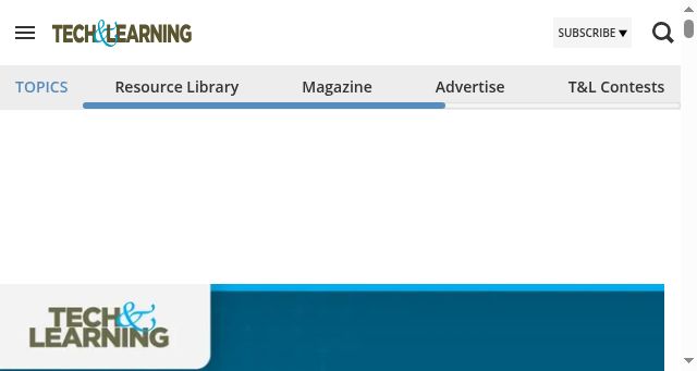 Screenshot of techlearning.com