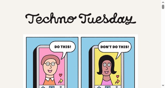 Screenshot of technotuesday.com