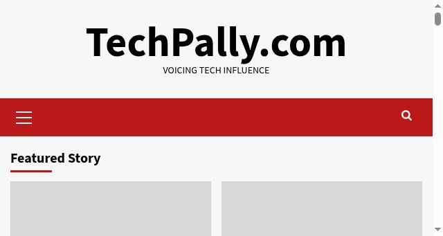Screenshot of techpally.com