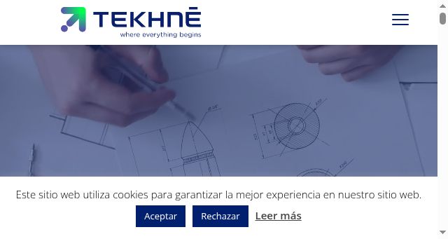 Screenshot of tekhne.pro