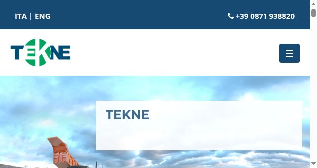 Screenshot of tekne.it