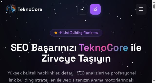 Screenshot of teknocore.dev