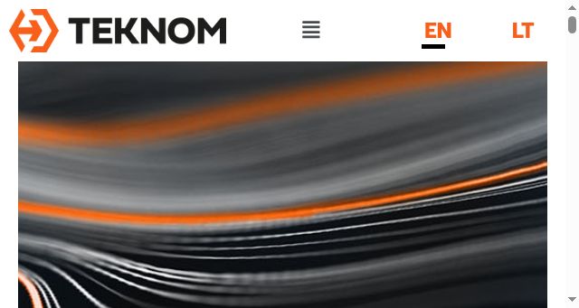 Screenshot of teknom.lt