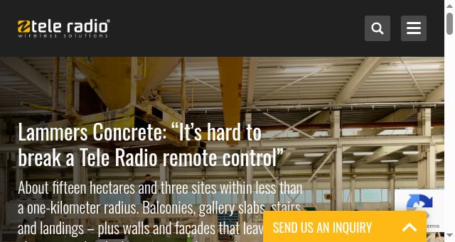 Screenshot of tele-radio.com