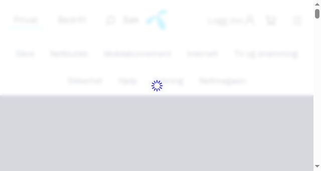 Screenshot of telenor.no