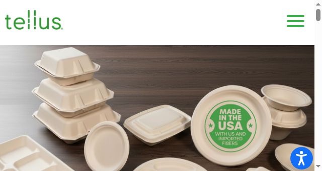 Screenshot of tellusproducts.com