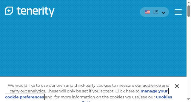 Screenshot of tenerity.com