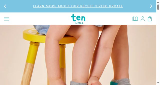 Screenshot of tenlittle.com