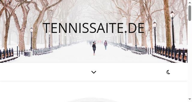 Screenshot of tennissaite.de