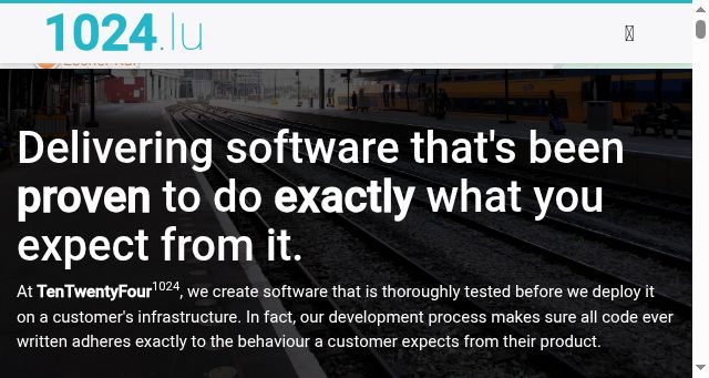Screenshot of tentwentyfour.lu