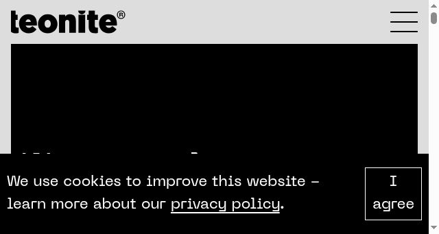 Screenshot of teonite.com