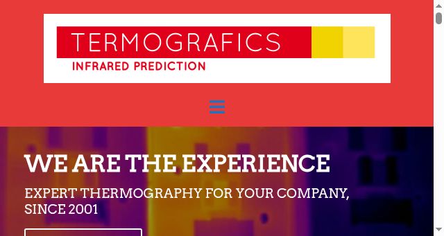 Screenshot of termografics.com